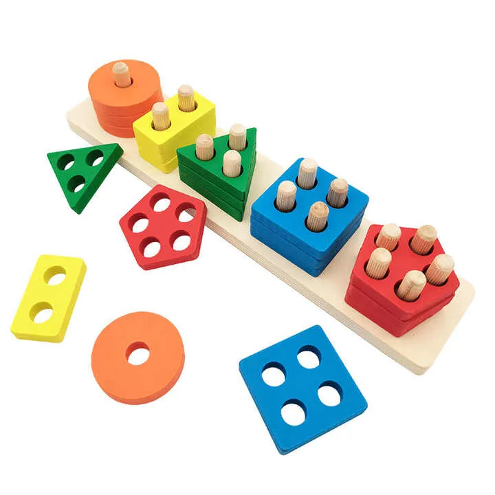 ألعاب تعليمية مونتيسوري 1-3 سنوات من العمر . Montessori Educational Toys 1-3 Years Old Boys Girl