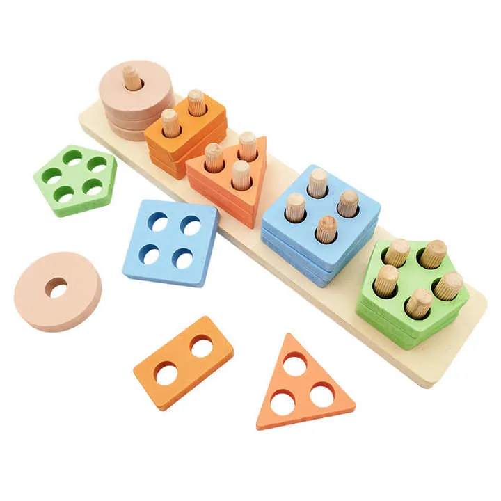 ألعاب تعليمية مونتيسوري 1-3 سنوات من العمر . Montessori Educational Toys 1-3 Years Old Boys Girl