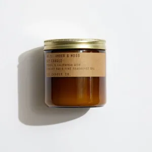 12.5oz Classic Soy Candle (Amber & Moss)