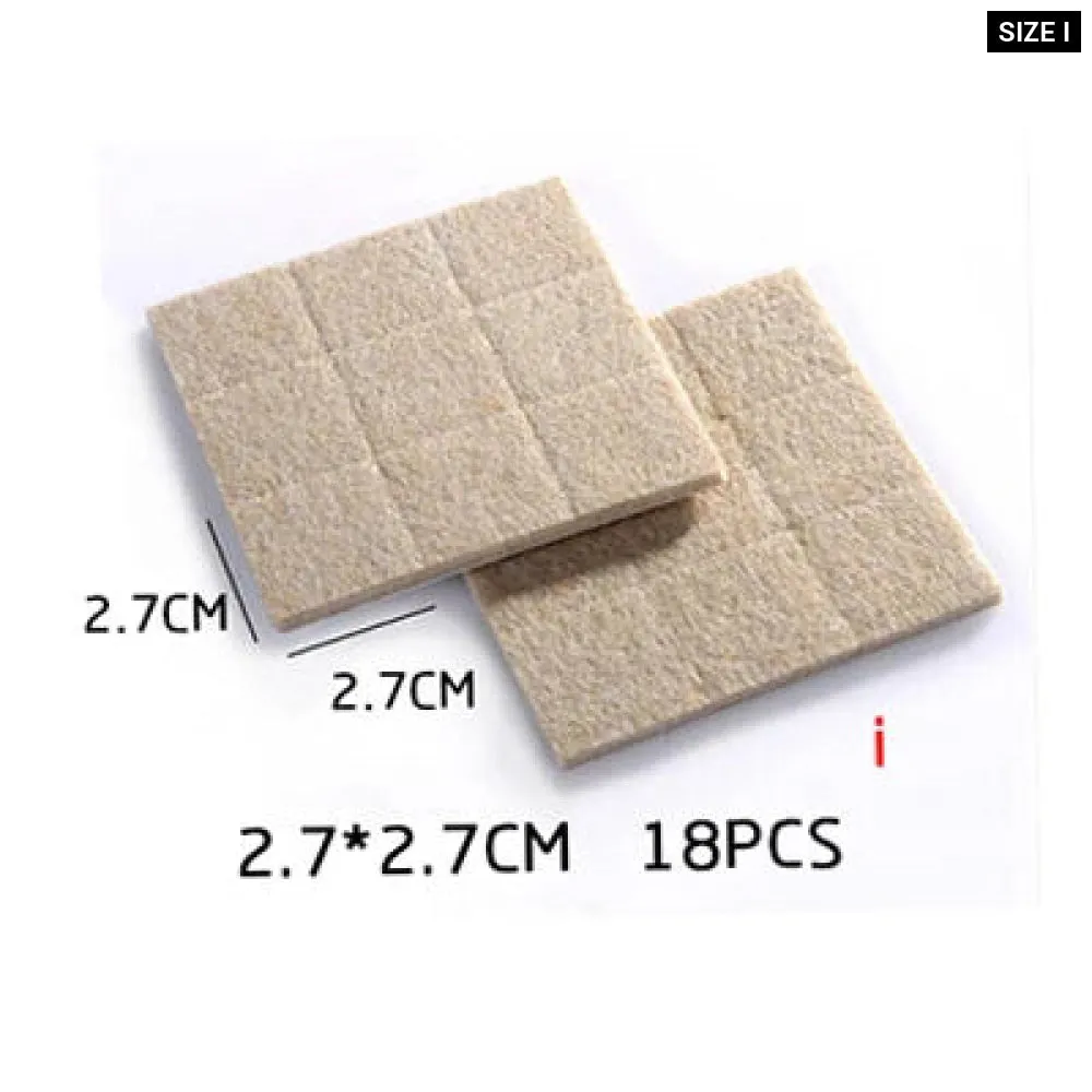 32 Piece Self Adhesive Furniture Leg Pads for Floor Protection