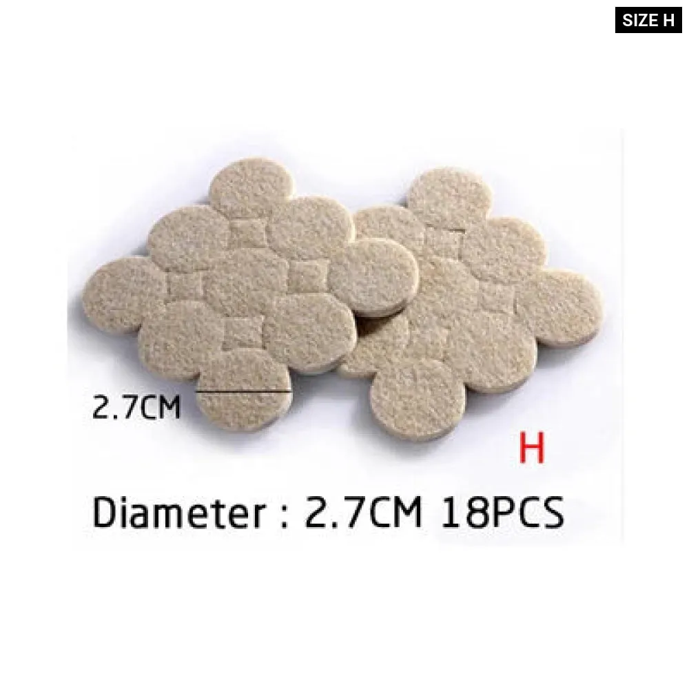32 Piece Self Adhesive Furniture Leg Pads for Floor Protection