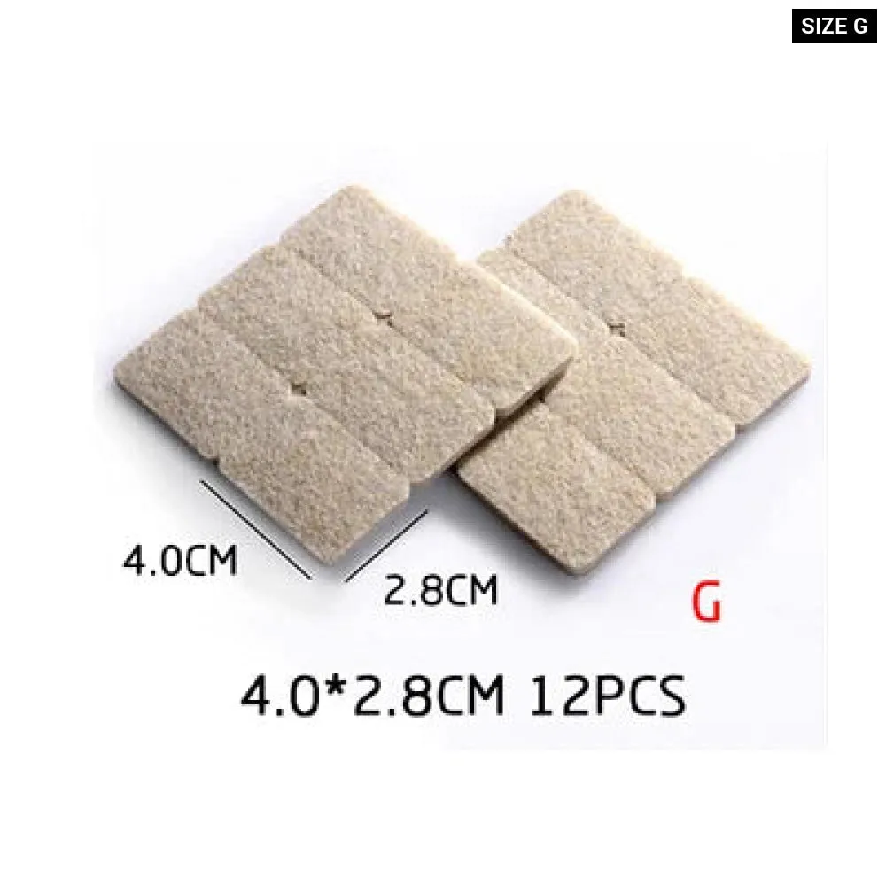 32 Piece Self Adhesive Furniture Leg Pads for Floor Protection