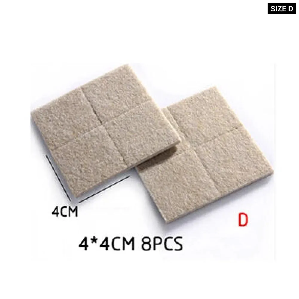 32 Piece Self Adhesive Furniture Leg Pads for Floor Protection