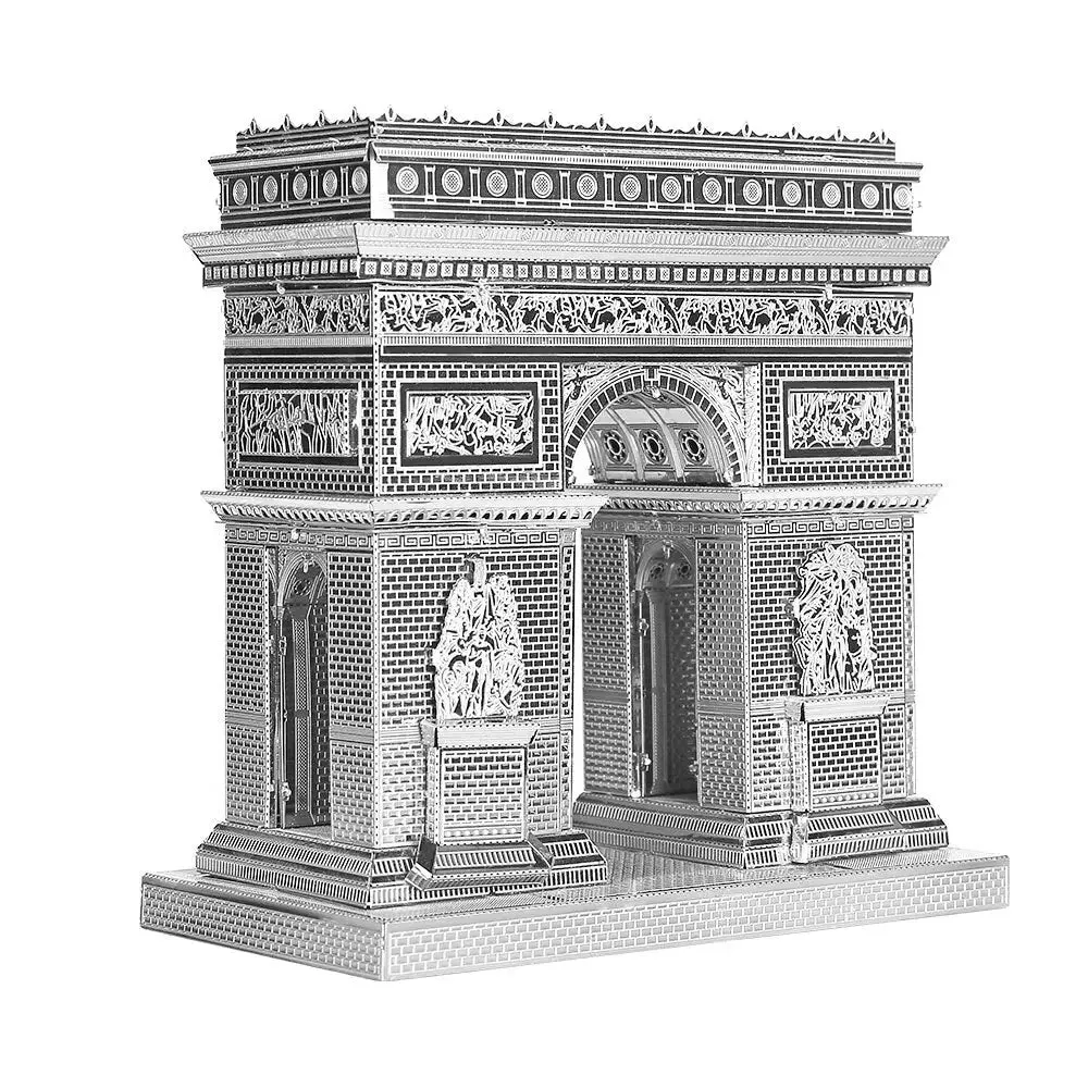 3d Metal Puzzle Model Building Kits-arc De Triom Diy Assemble Jigsaw Toy Christmas Birthday Gifts for Adults Kids