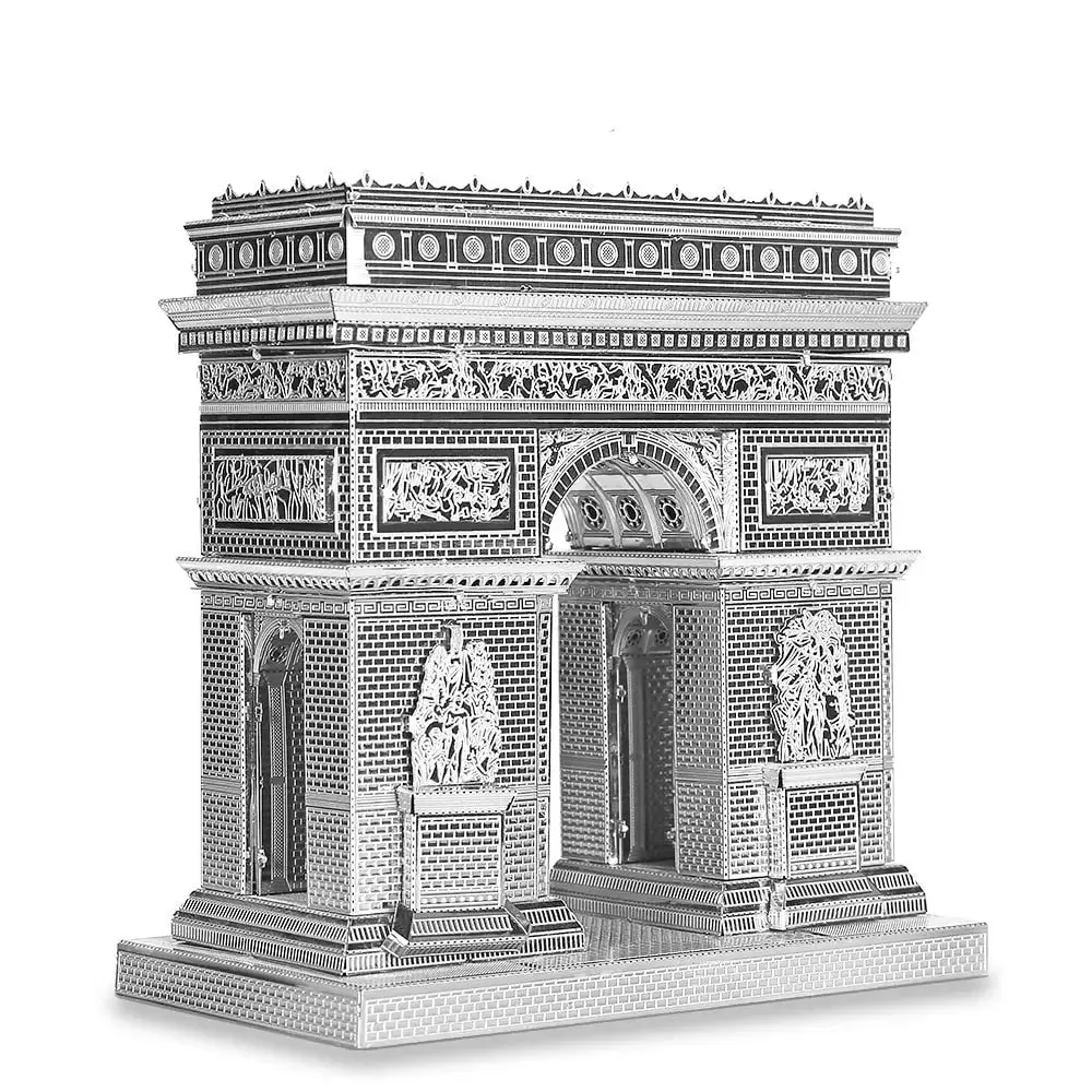 3d Metal Puzzle Model Building Kits-arc De Triom Diy Assemble Jigsaw Toy Christmas Birthday Gifts for Adults Kids