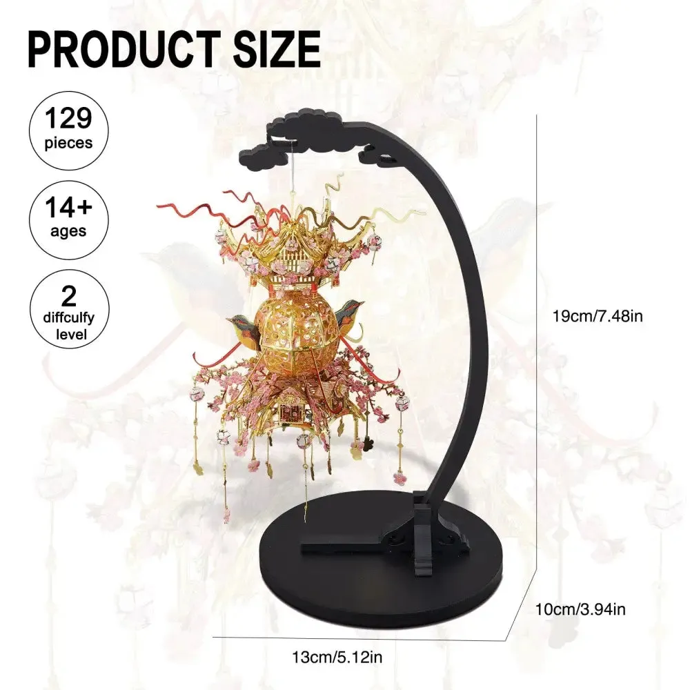 3d Metal Puzzle -spring Rise Assemble Jigsaw Toy Model Building Kits Christmas and Birthday Gifts for Adults Kids