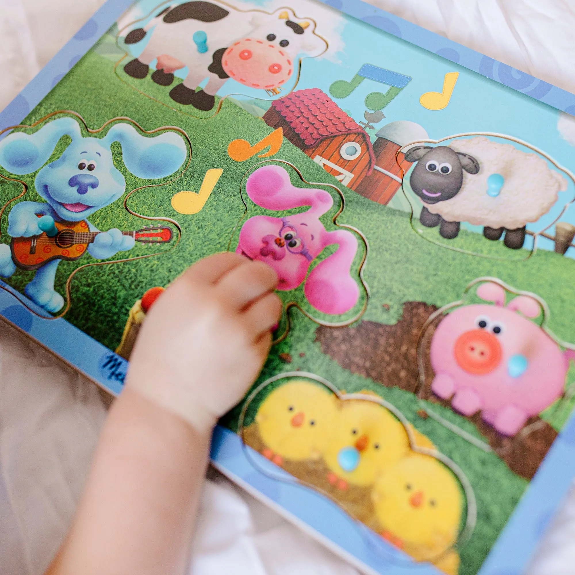 Blue's Clues & You! Wooden Sound Puzzle - Musical Farm