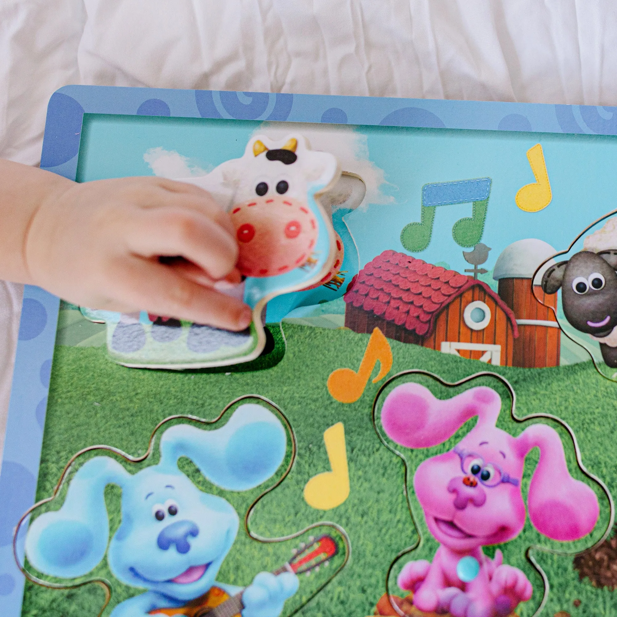 Blue's Clues & You! Wooden Sound Puzzle - Musical Farm