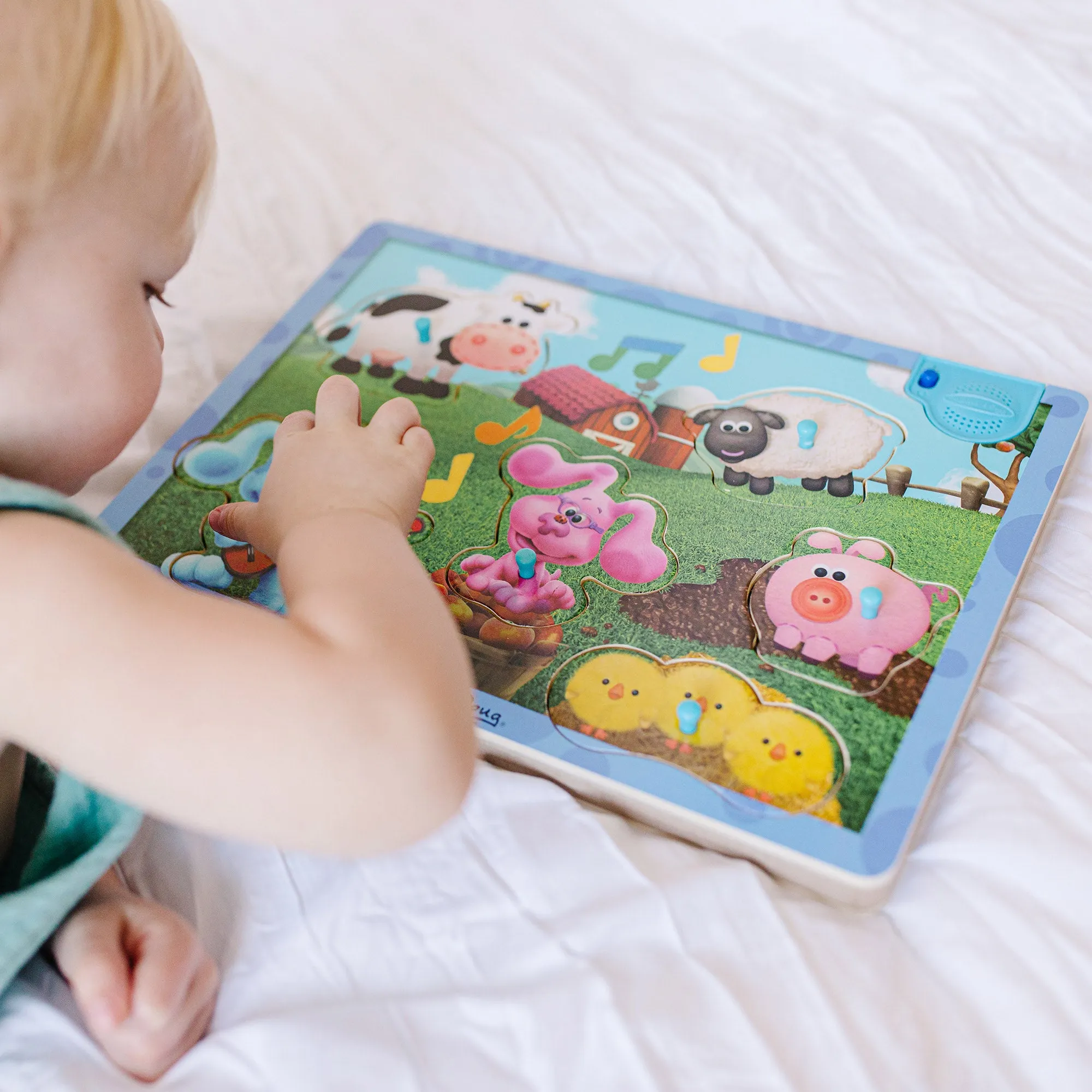 Blue's Clues & You! Wooden Sound Puzzle - Musical Farm
