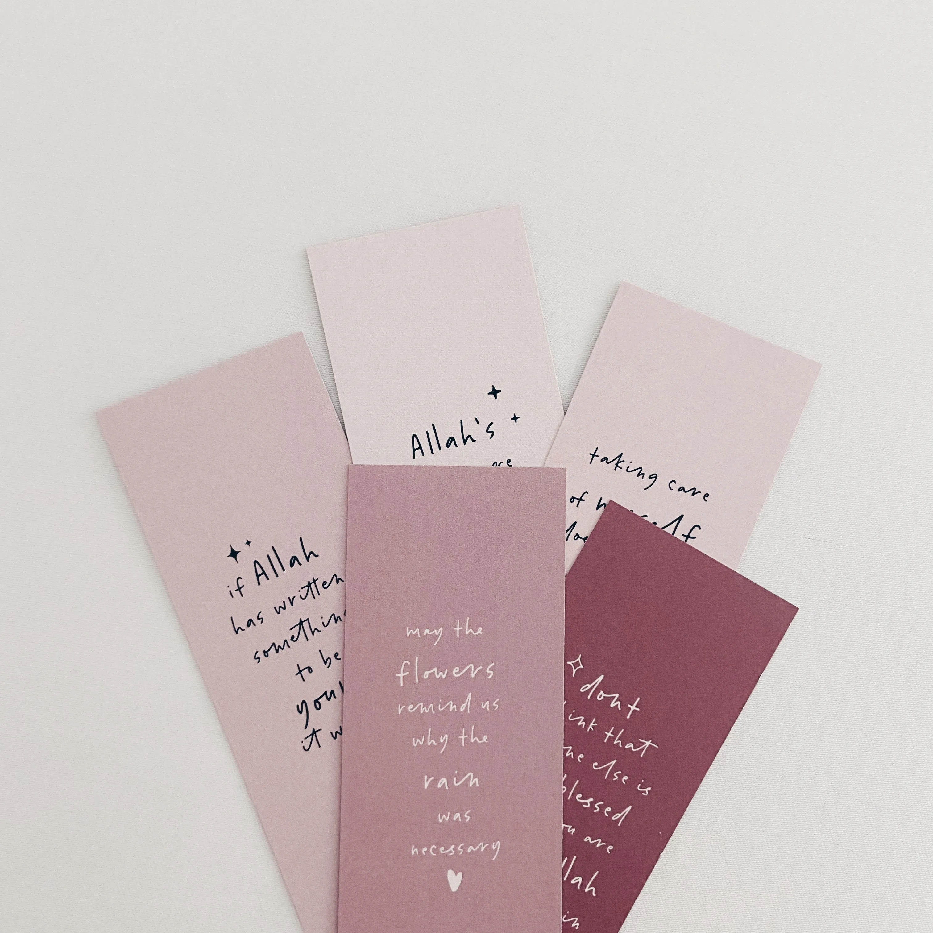 Bookmarks : Set A