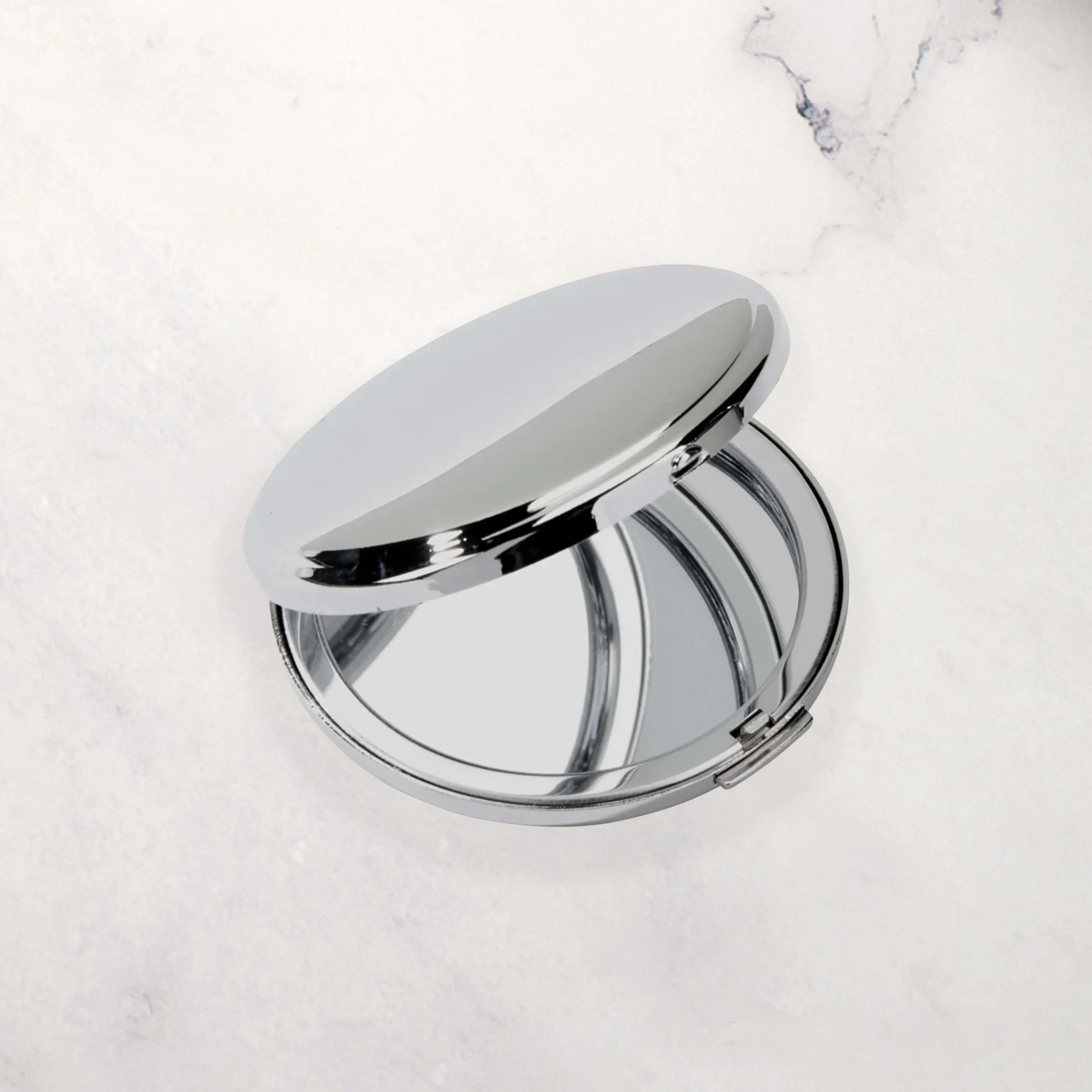 Boston Round Compact Mirror, Np 2.25" Dia by Creative Gifts