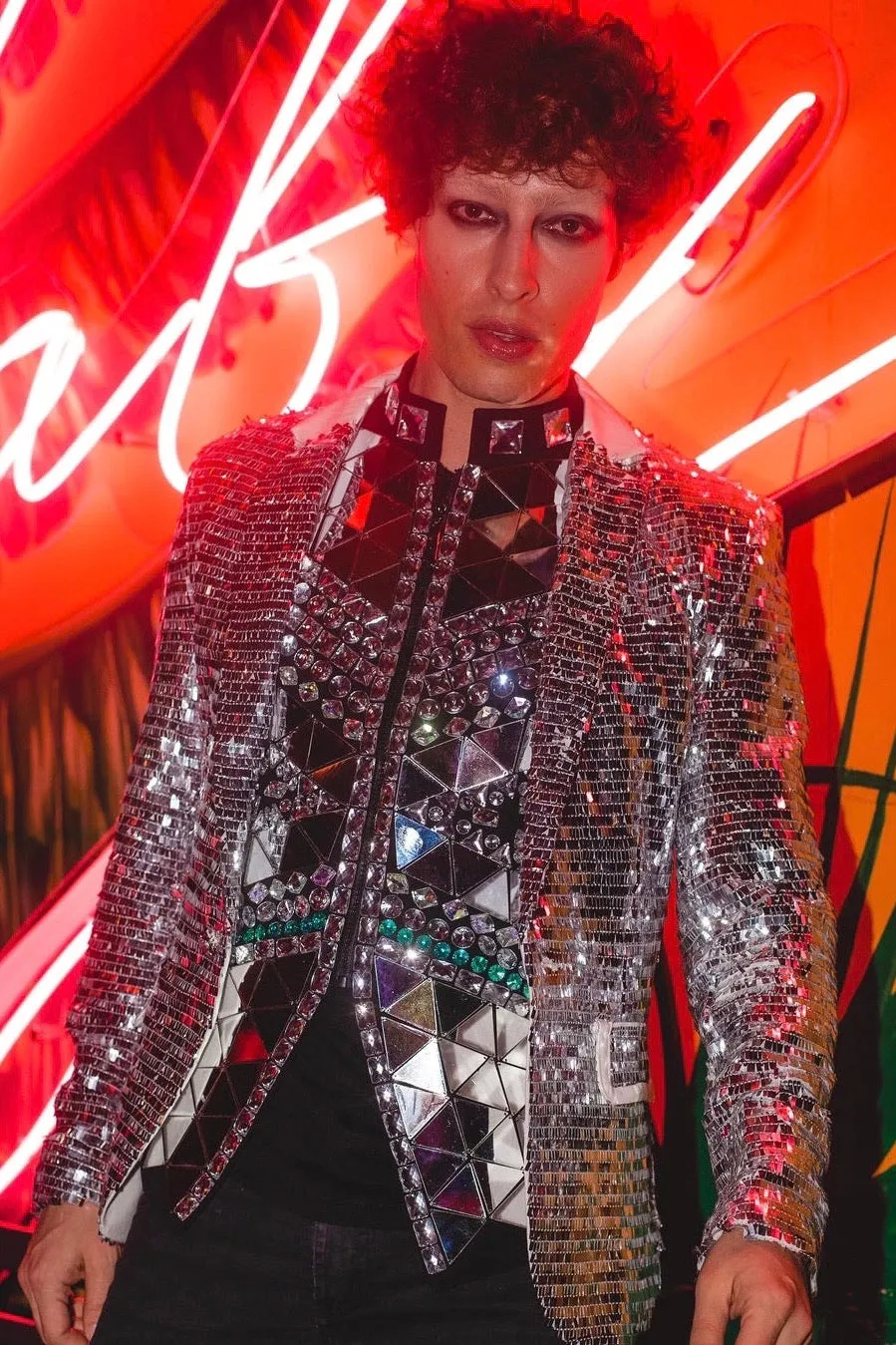 Boys Dont Cry Mirrored Vest