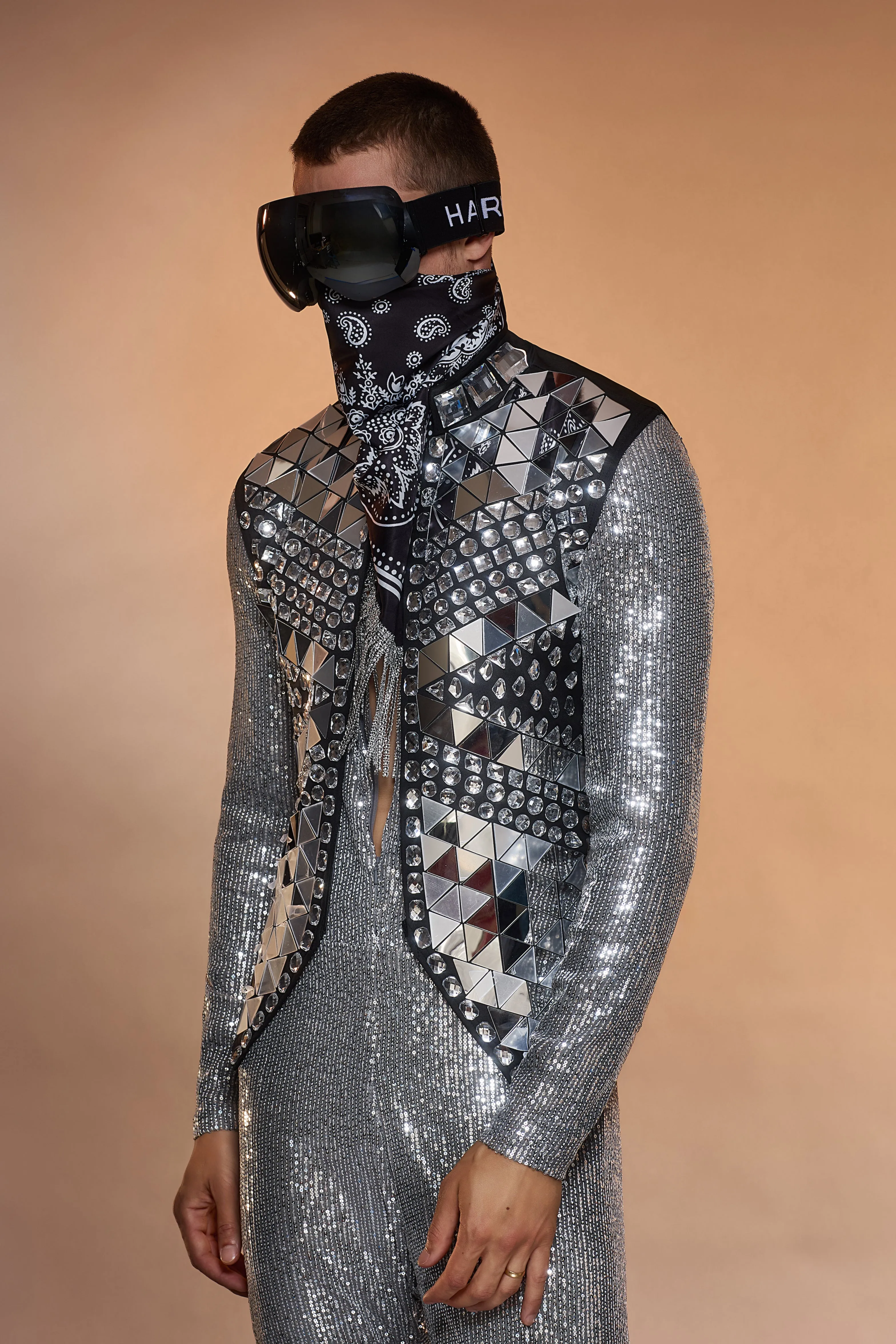 Boys Dont Cry Mirrored Vest