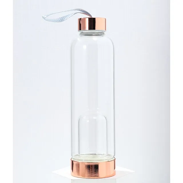 Crystal Glass Water Bottles