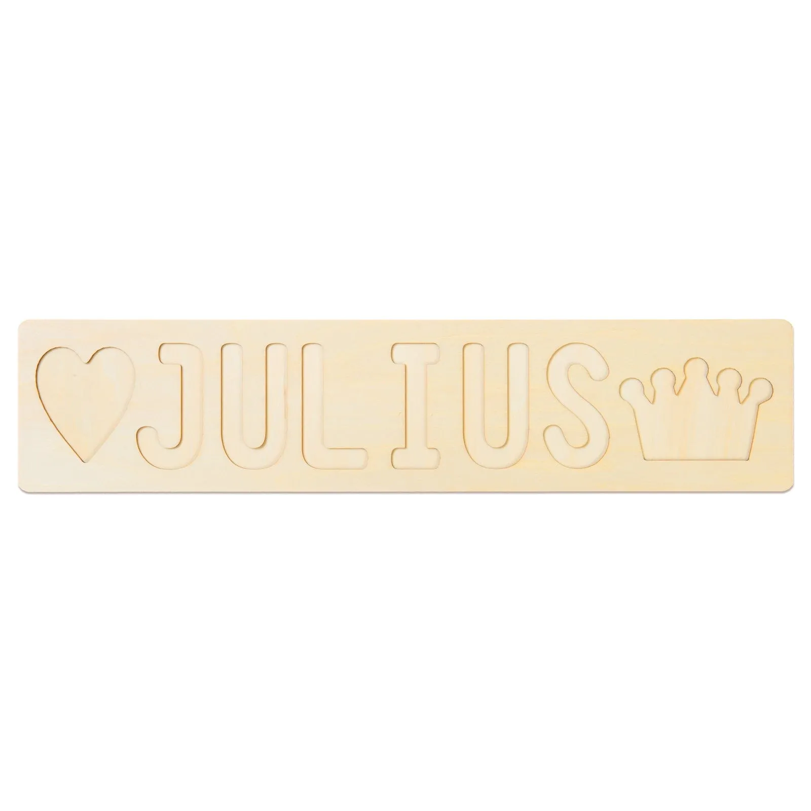 Custom Wooden Name Puzzle