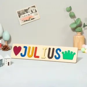Custom Wooden Name Puzzle