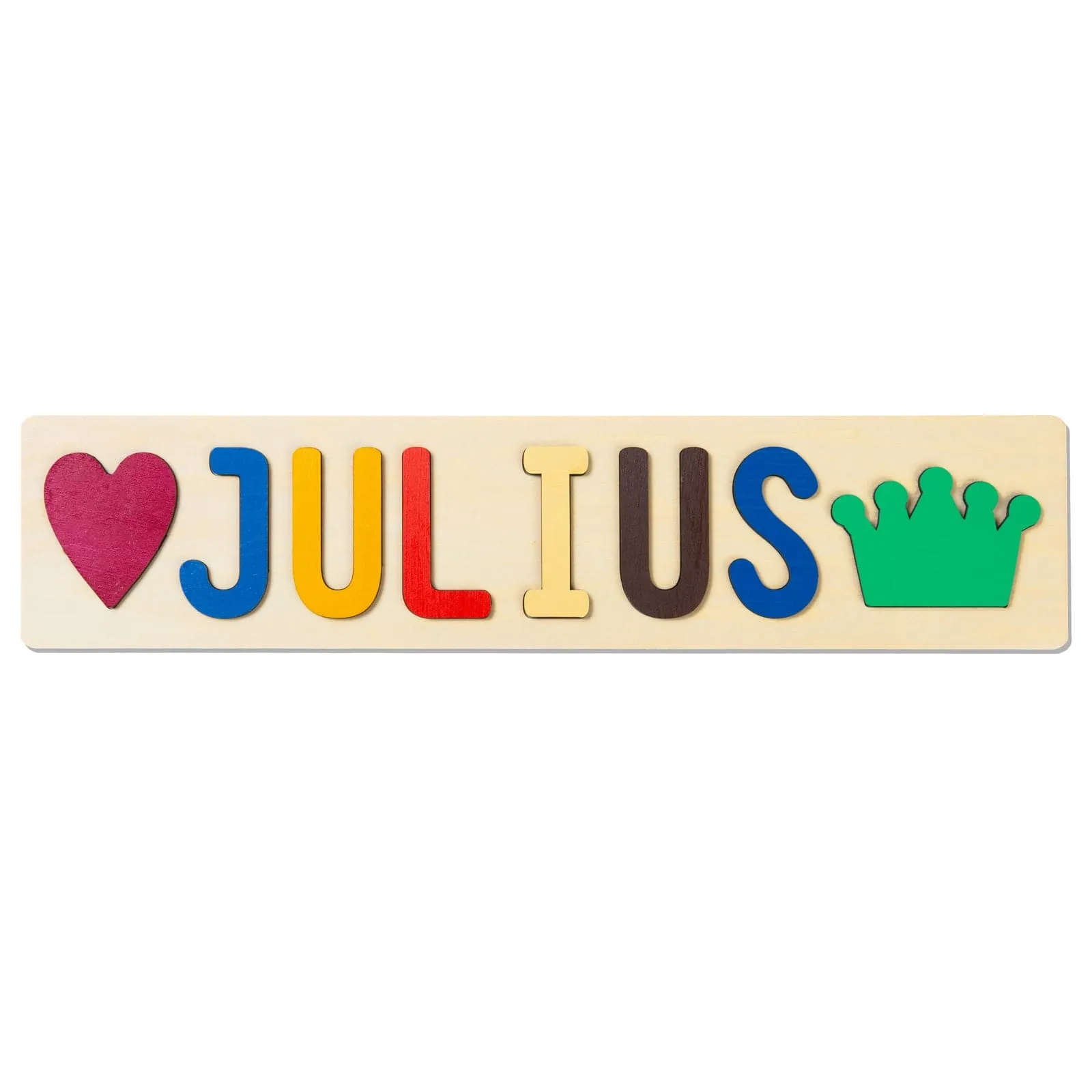 Custom Wooden Name Puzzle