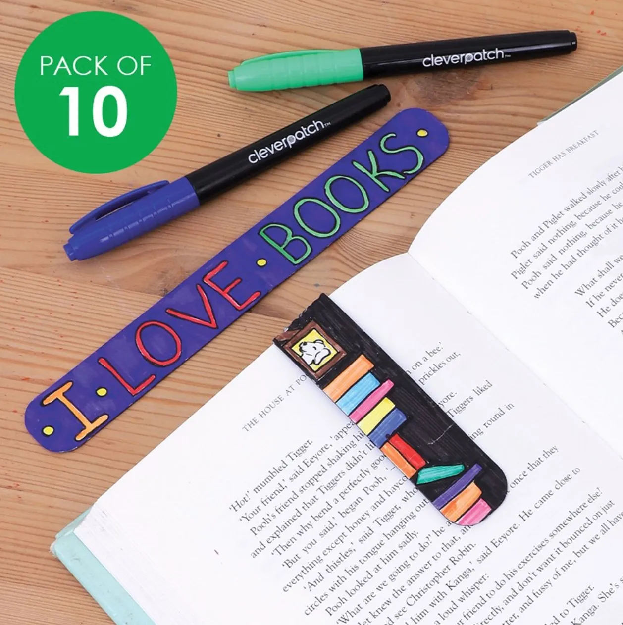 Design Your Own Magnetic Bookmarks - Pack of 10