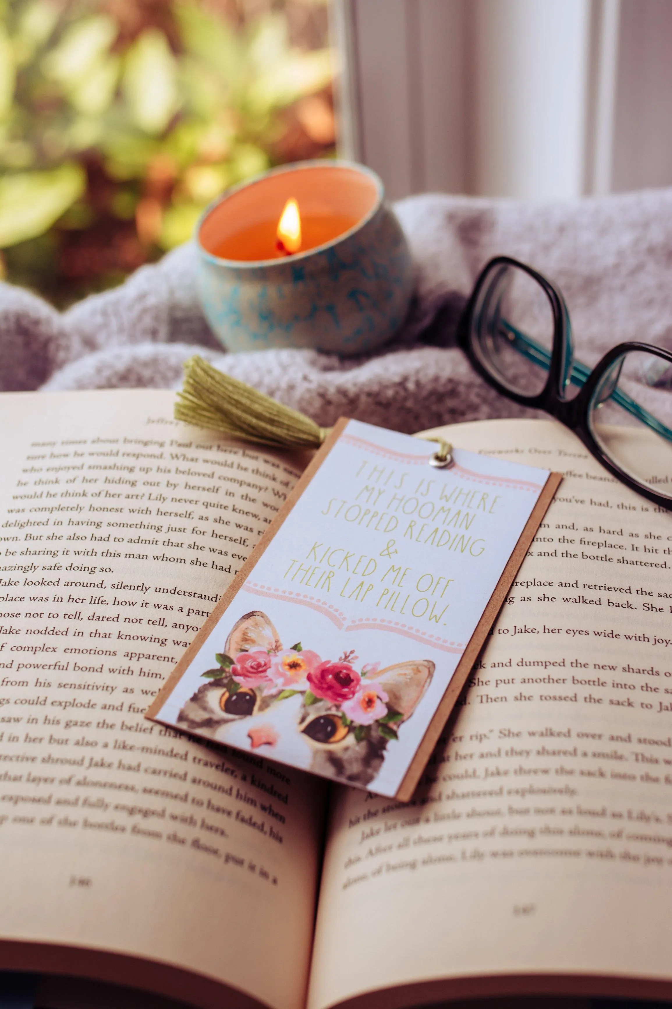 Funny Bookmark for Cat Lovers