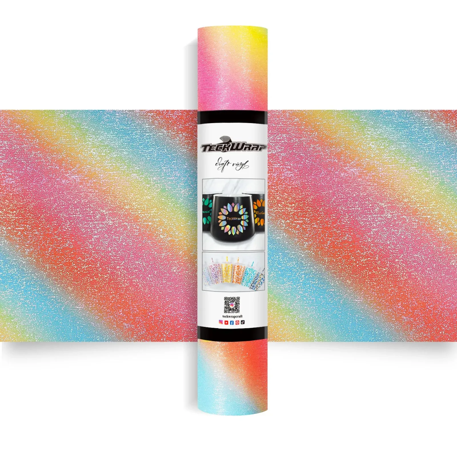 Glitter Brush - Diagonal Candy