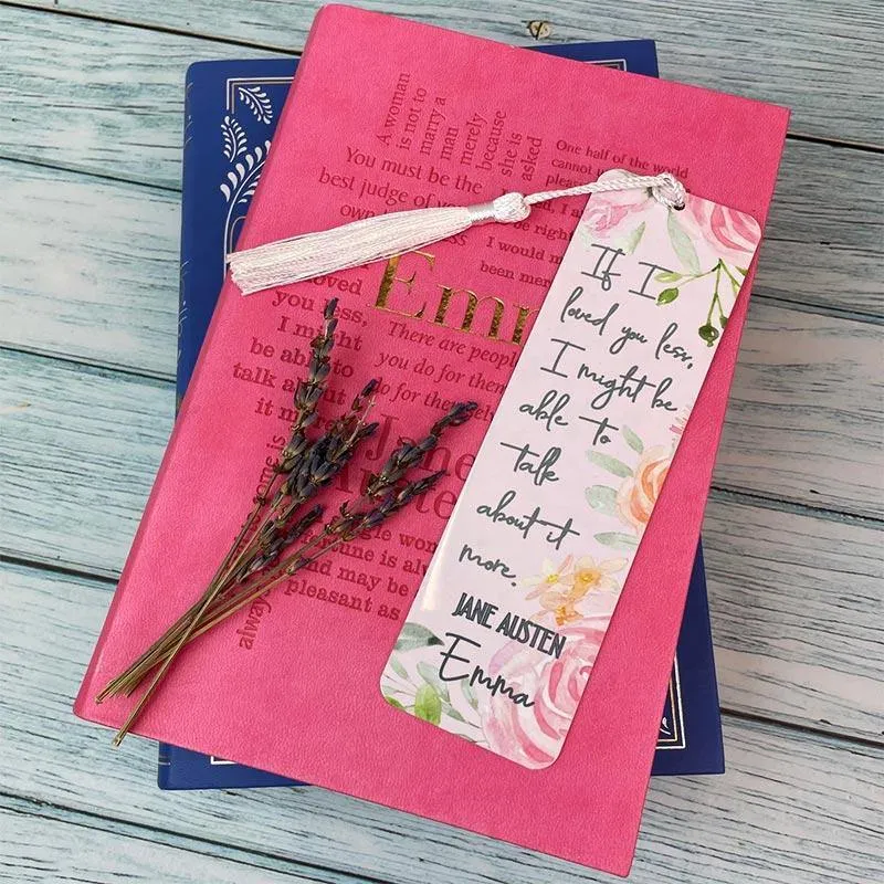 Jane Austen Bookmark - Emma Quotation