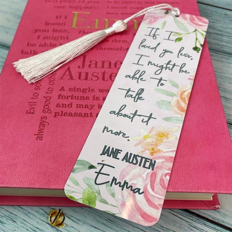 Jane Austen Bookmark - Emma Quotation