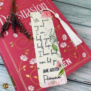 Jane Austen Bookmark - Persuasion Quotation