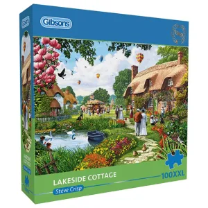 Lakeside Cottage - 100 XXL Piece Jigsaw Puzzle