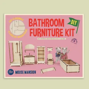 Mouse Mansion Bathroom Furniture Kit