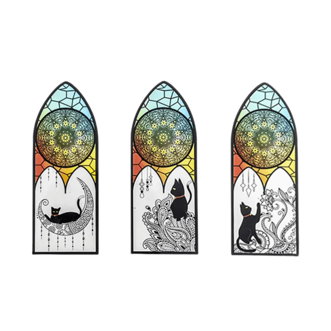 Mysticats Cat Bookmark Set