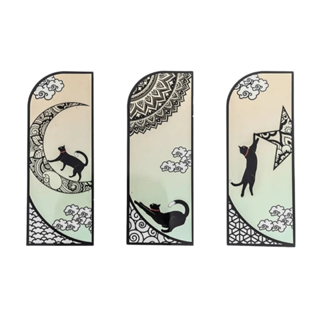Mysticats Cat Bookmark Set
