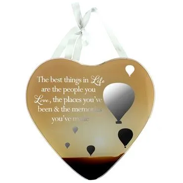 Reflections of the Heart Love Mirror Plaque