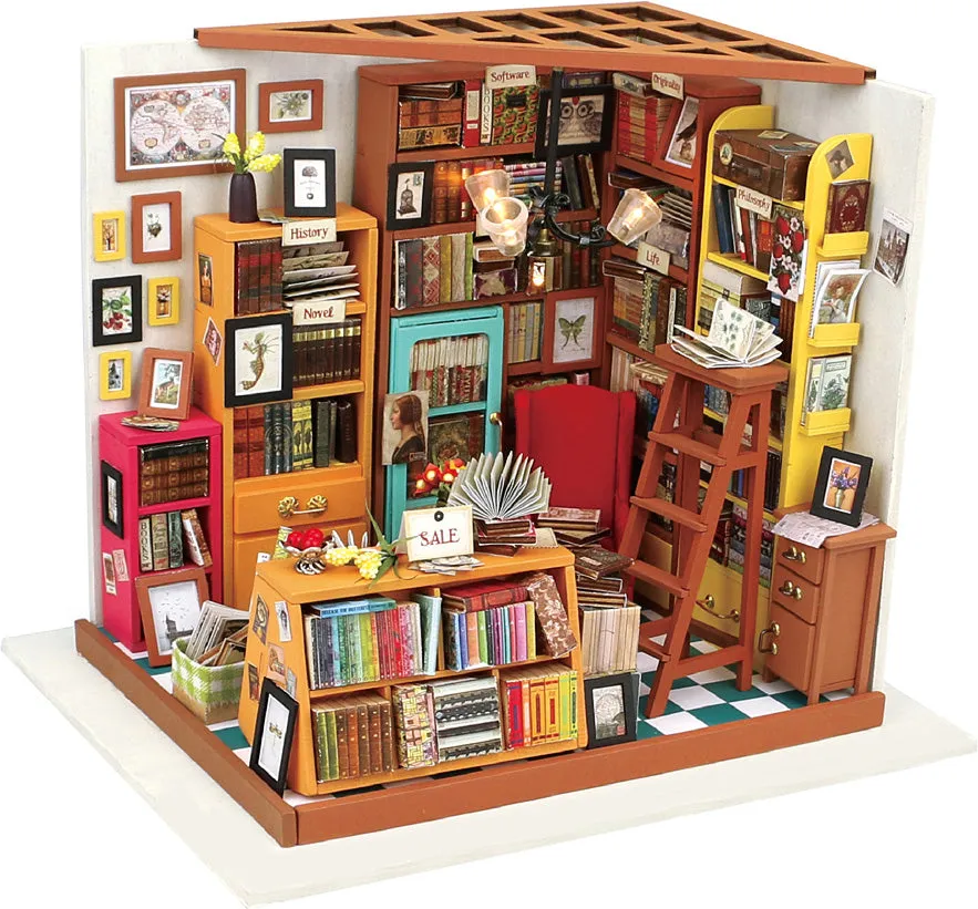 Sam's Study DIY Miniature House Kit