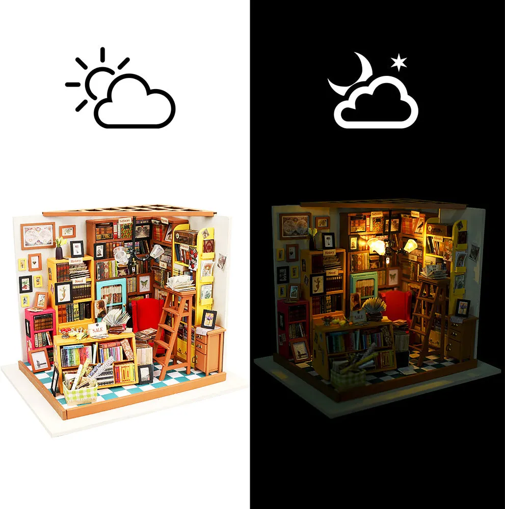 Sam's Study DIY Miniature House Kit