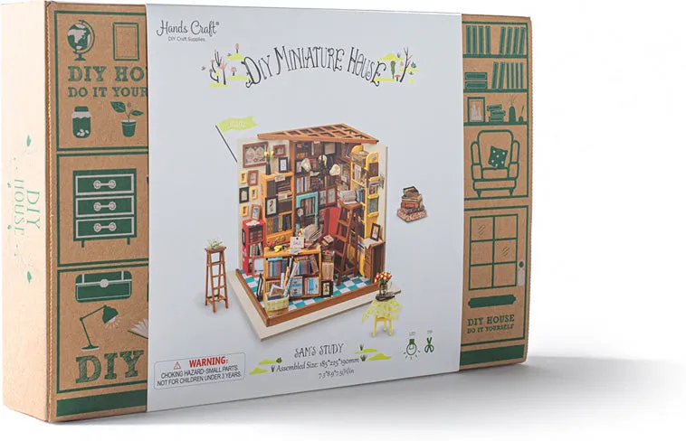 Sam's Study DIY Miniature House Kit