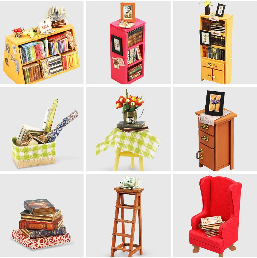 Sam's Study DIY Miniature House Kit