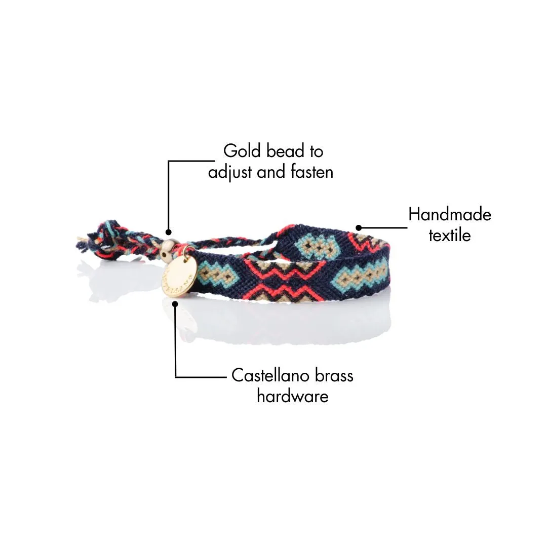 Social Impact Bracelet - Blue Navy
