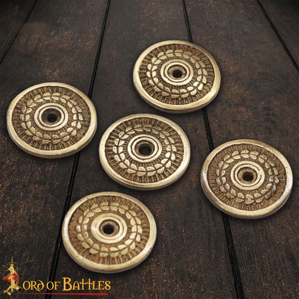 Solid Decorative Brass Washer 28mm