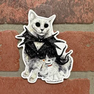 Sticker Cat Nightmare Before Christmas - Jack