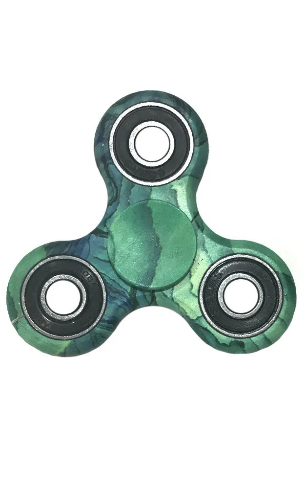 T01-2 Green Vintage Fidget Spinner Toy #36