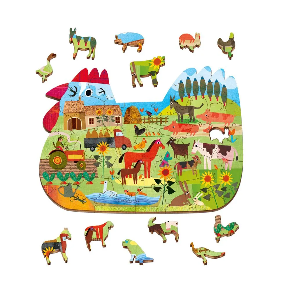 Woody Puzzle the Farm